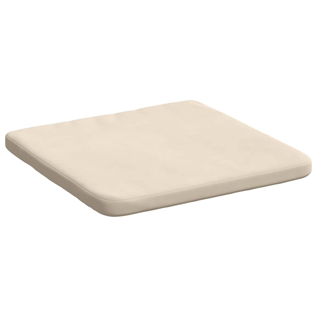 Jastučići za sjedenje 4 pcs Bež 40 x 40 x 3 cm