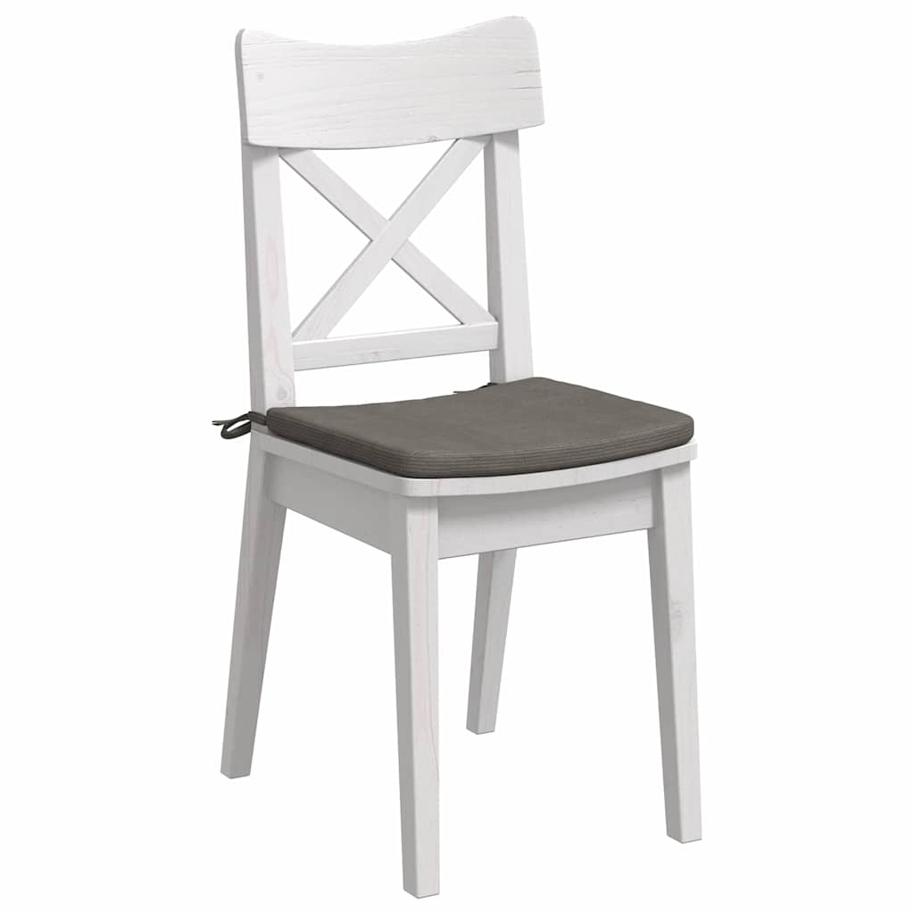 Jastučići za sjedenje 4 pcs Svijetlo siva 40 x 40 x 3 cm