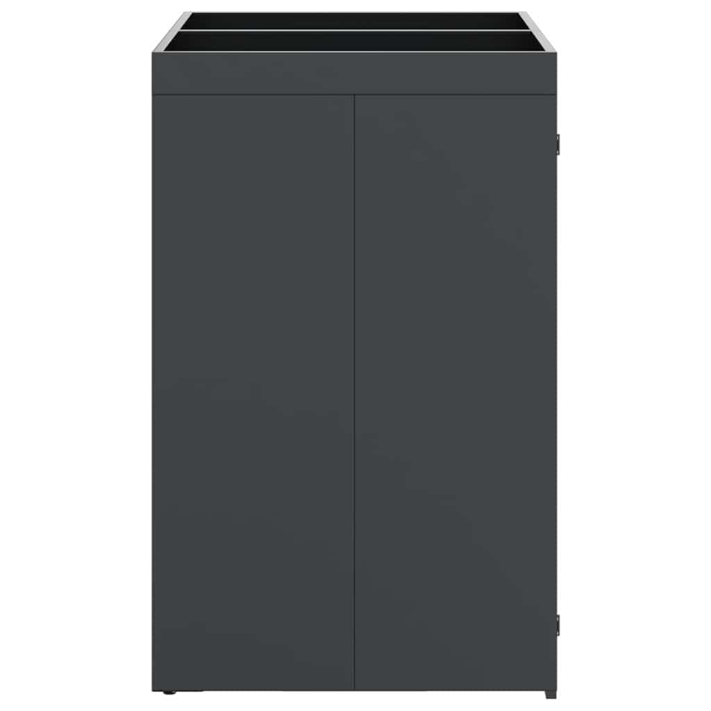 Skladištenje kanti za 2 kante Antracit 340 x 77.5 x 115.5 cm