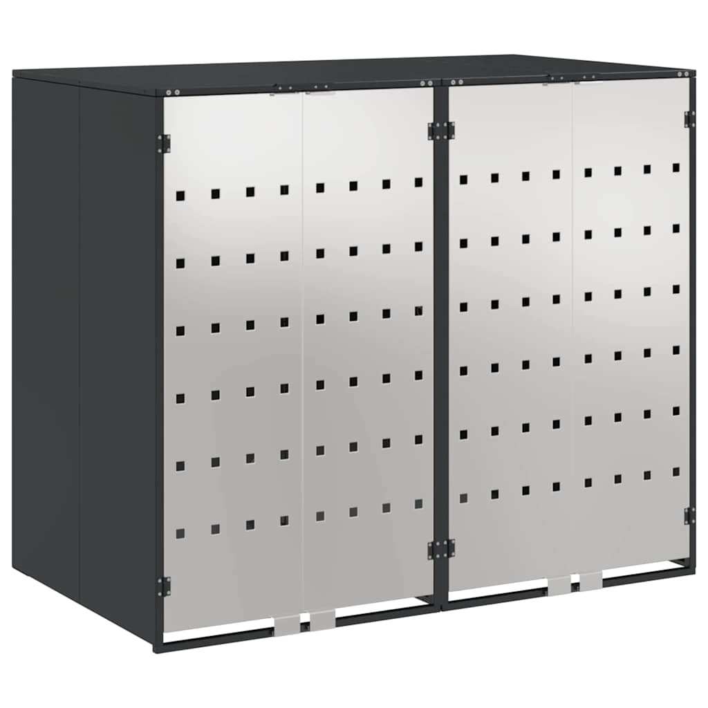Skladištenje kanti za 3 kante Antracit 340 x 77.5 x 115.5 cm