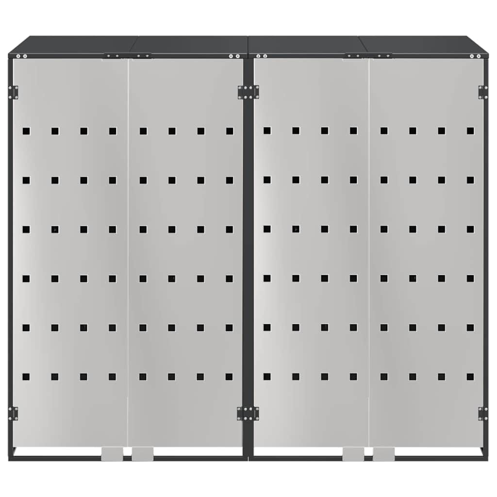 Skladištenje kanti za 3 kante Antracit 340 x 77.5 x 115.5 cm
