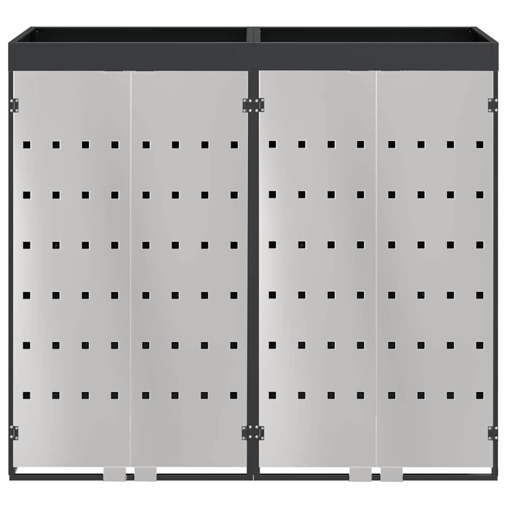 Skladištenje kanti za 3 kante Antracit 340 x 77.5 x 115.5 cm