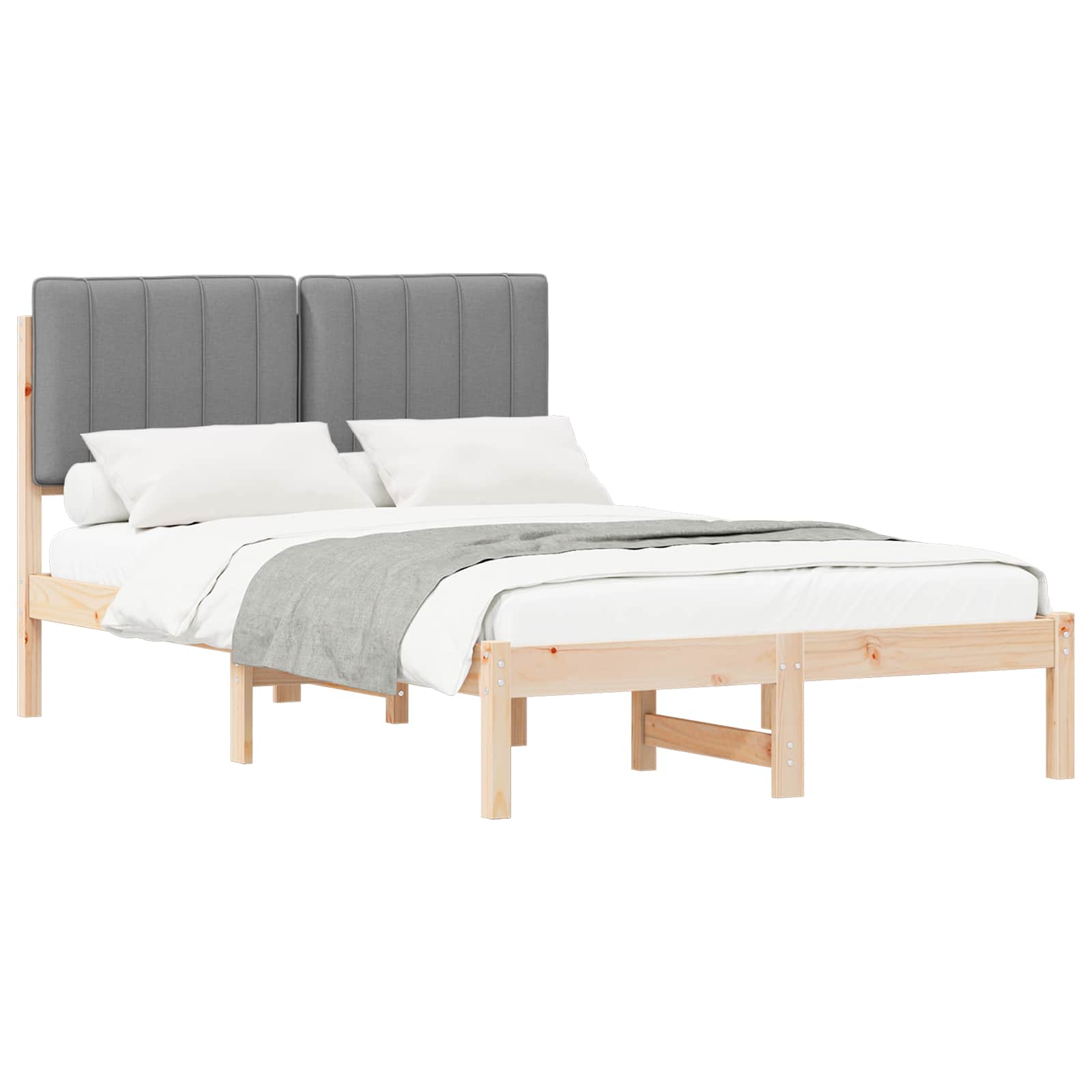 Krevetni okvir s tapiciranim uzglavljem