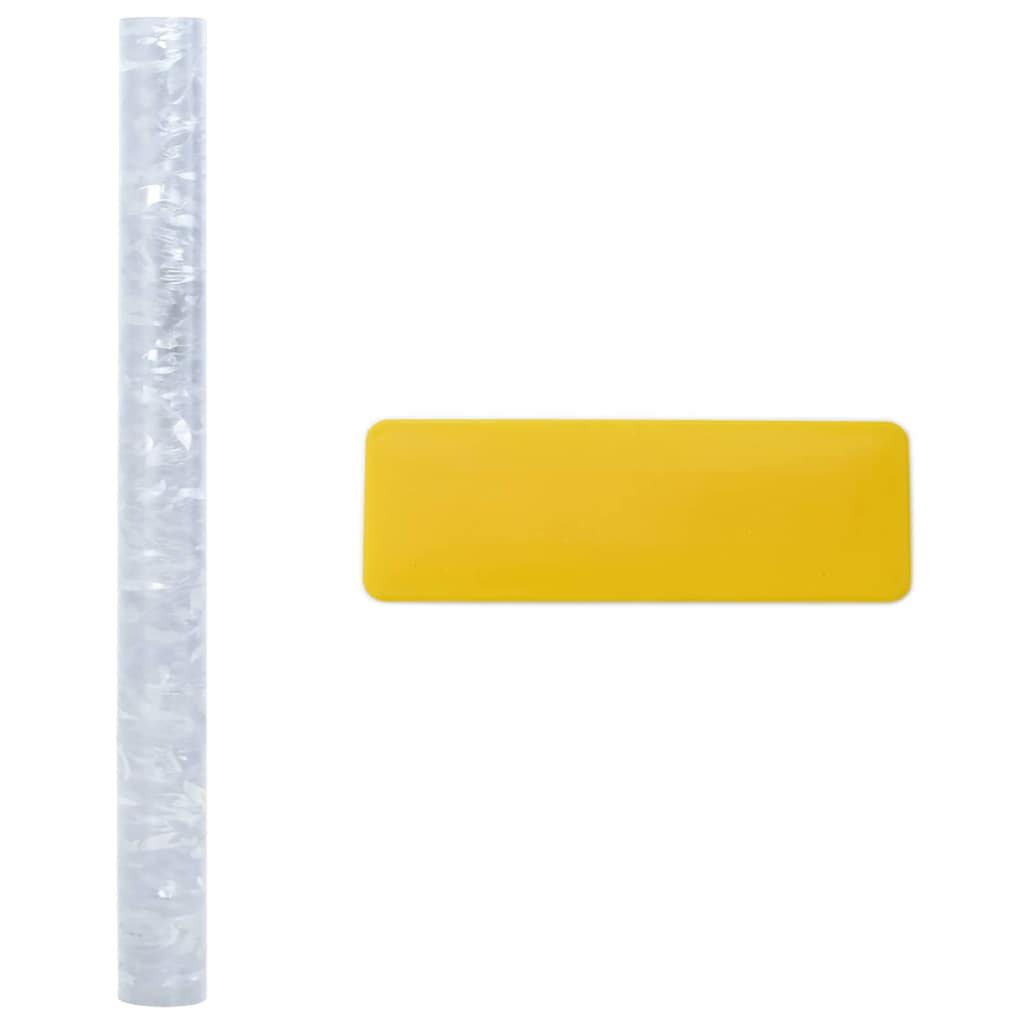Statička folija za prozore Uzorak cvjetova 45 x 500 cm PVC