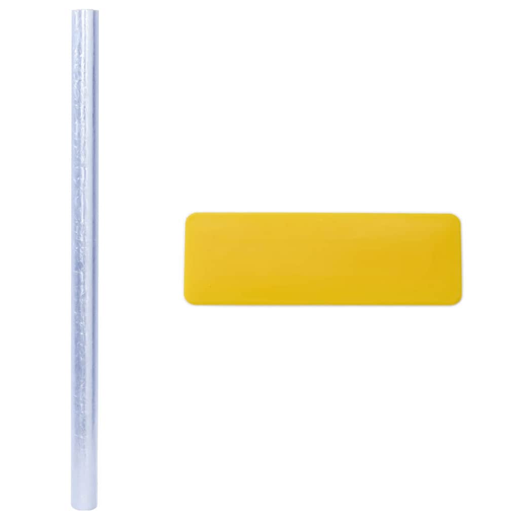 Statička folija za prozore *Transparent*an 45 x 2000 cm PVC