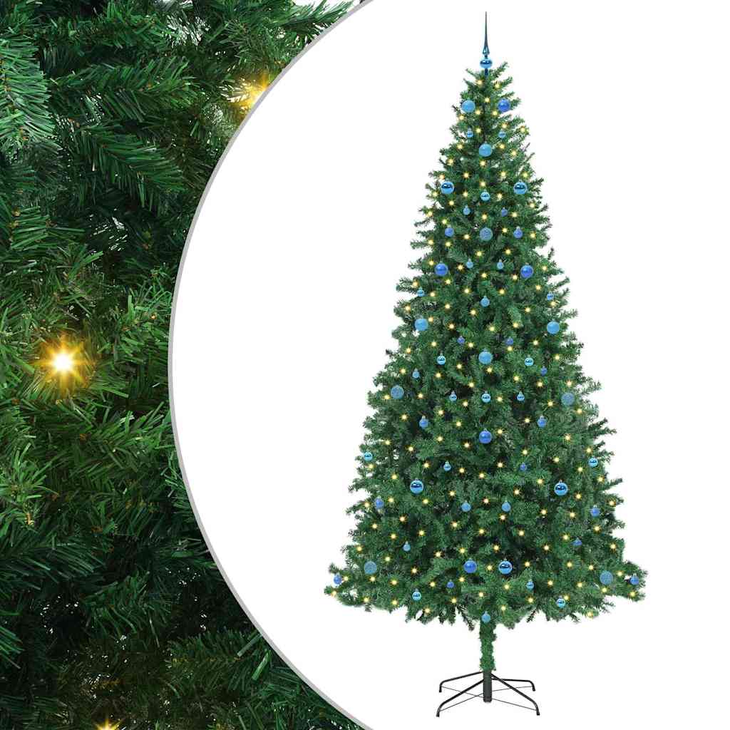 Umjetno božićno drvce Zelena 300 cm PVC i Metal i Plastika