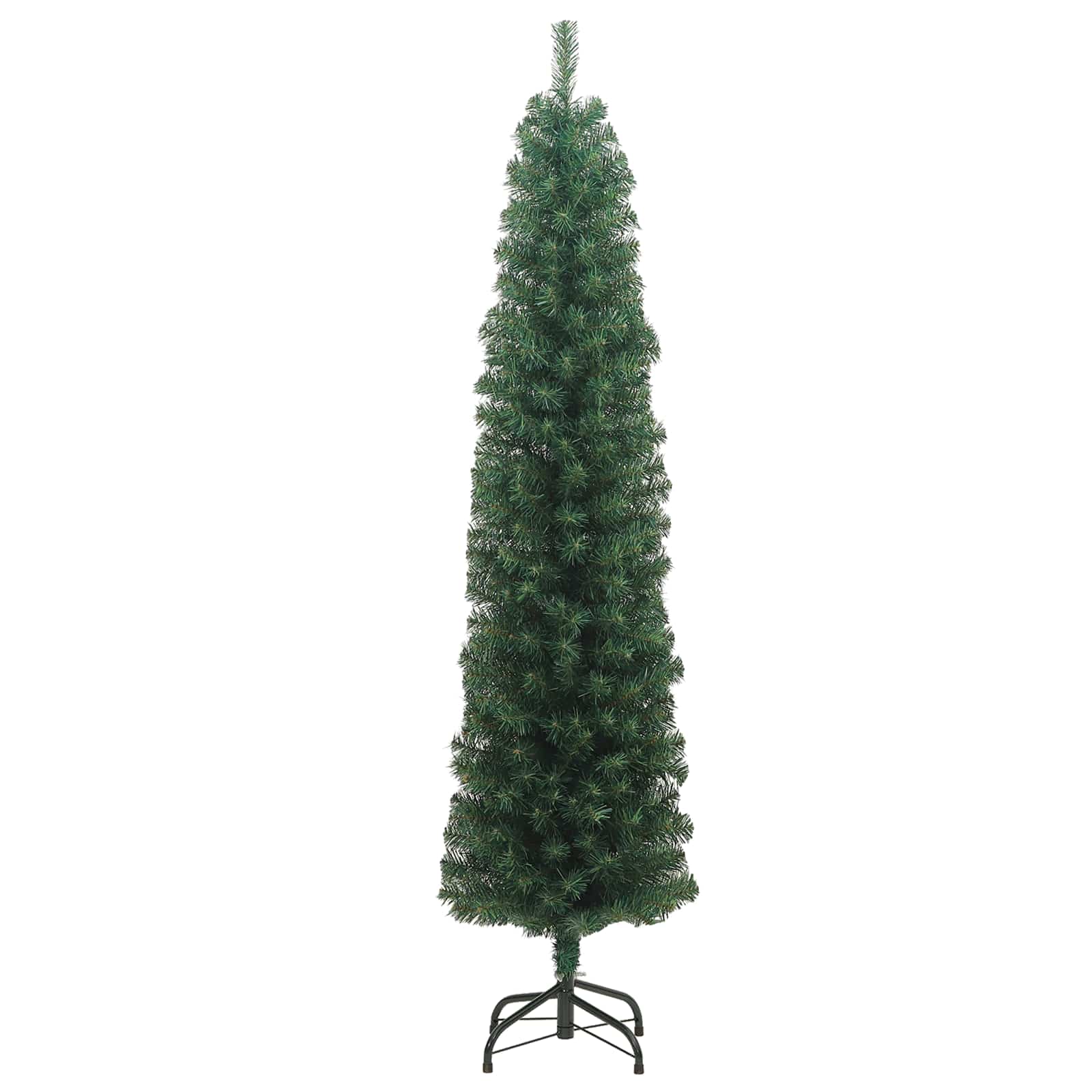 Umjetno božićno drvce Zelena 210 cm PVC i čelik i plastika