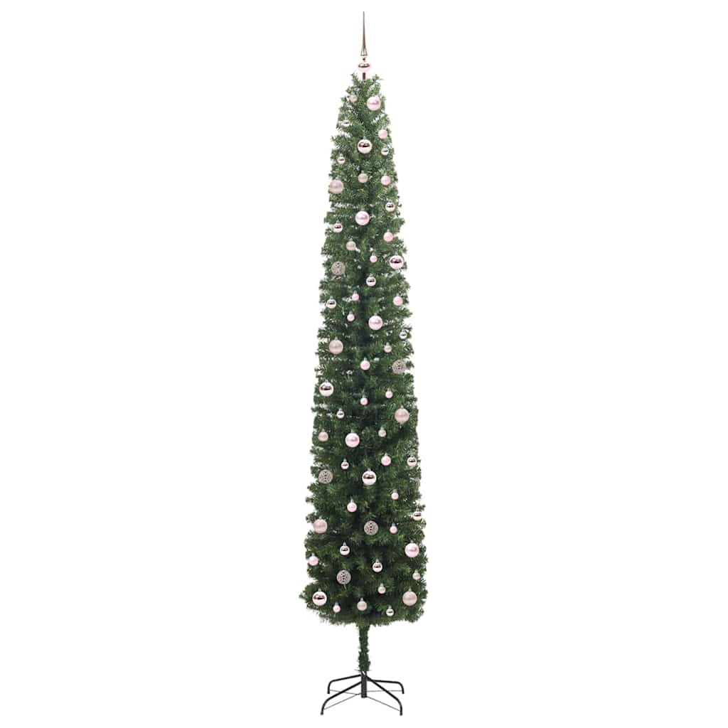 Umjetno božićno drvce Zelena 270 cm PVC i čelik i plastika