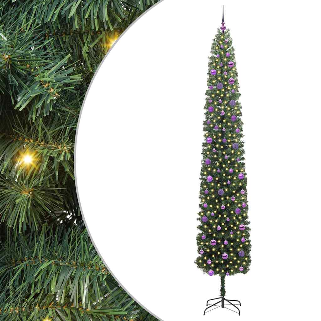 Umjetno božićno drvce Zelena 270 cm PVC i čelik i plastika