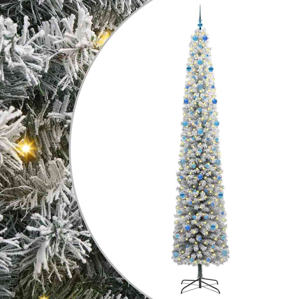 Umjetno božićno drvce Zelena 300 cm PVC i čelik i plastika
