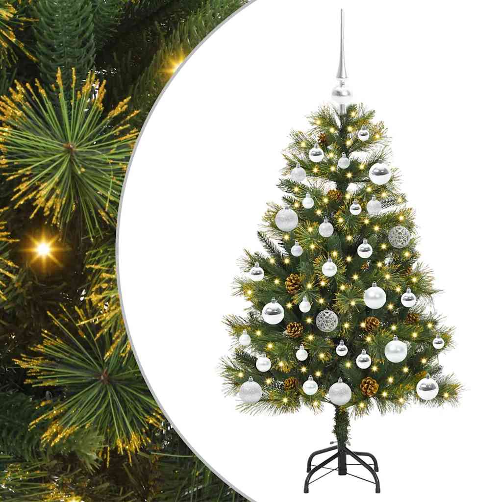 Umjetno Drvo za Božić s Šišarkama Zelena 120 cm