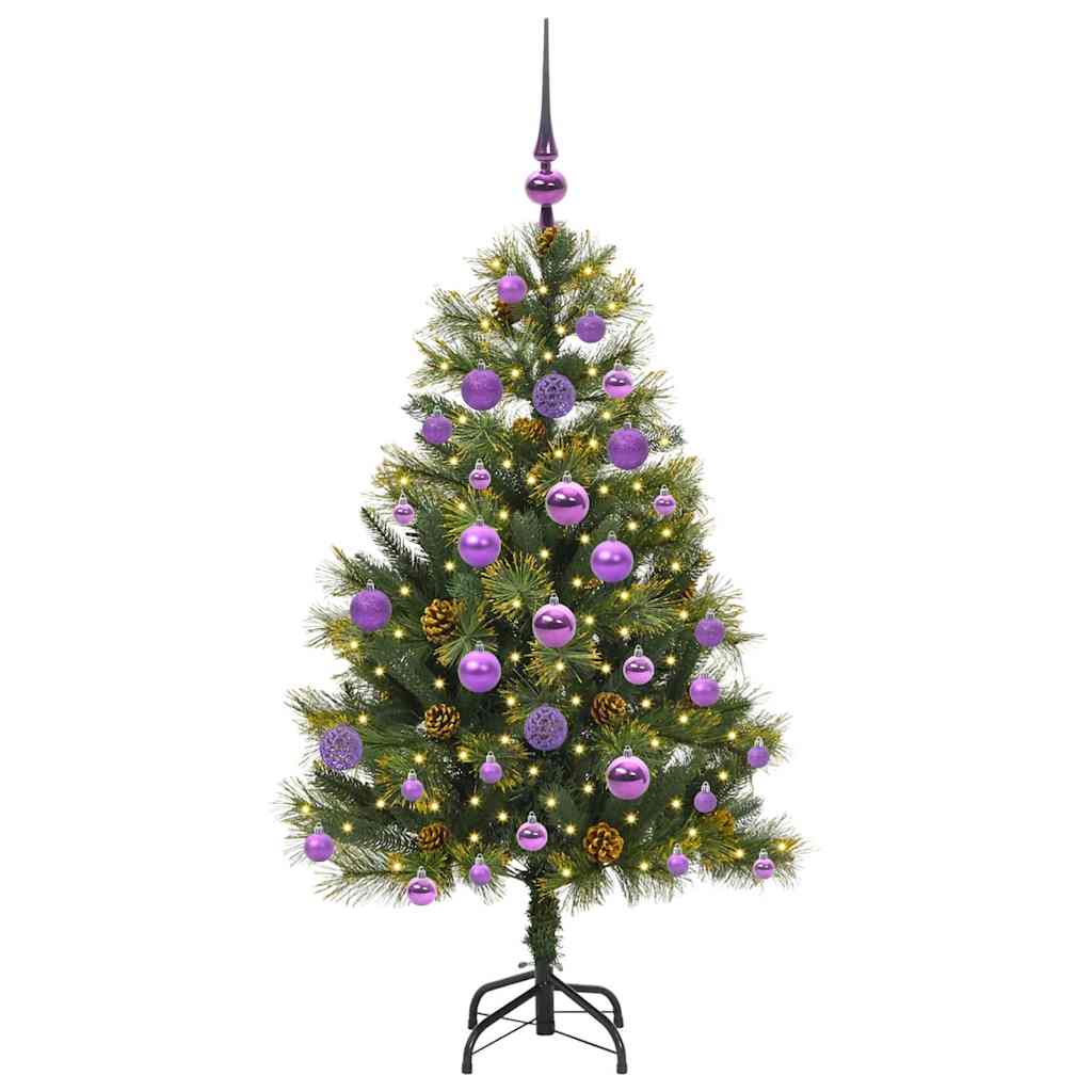 Umjetno Drvo za Božić s Šišarkama Zelena 120 cm