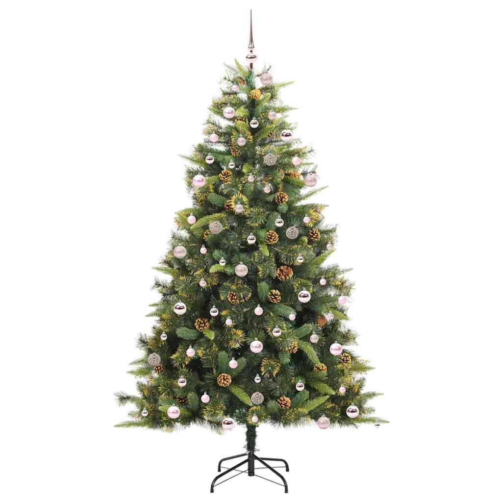 Umjetno Drvo za Božić s Šišarkama Zelena 240 cm