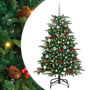 Umjetno božićno drvce Zelena 150 cm PVC i Metal i Plastika