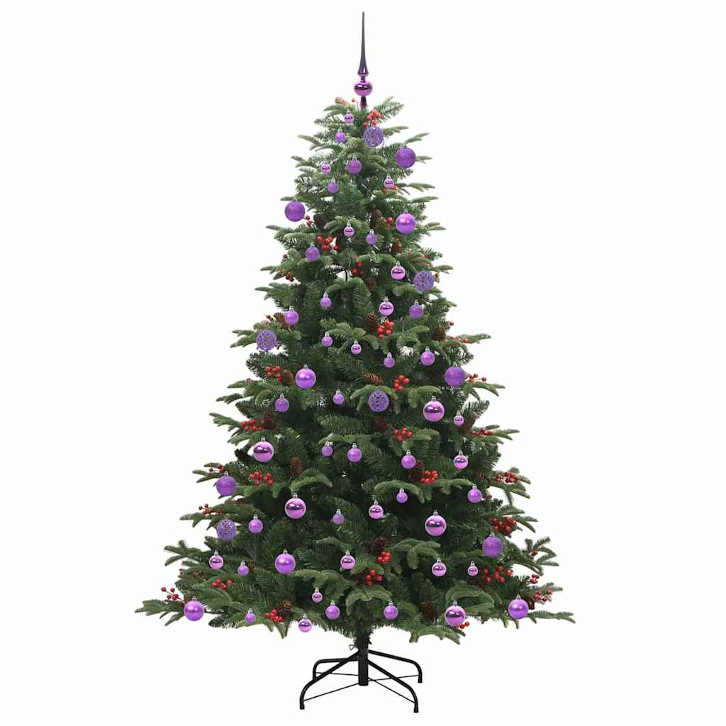 Umjetno božićno drvce Zelena 180 cm PVC i Metal i Plastika