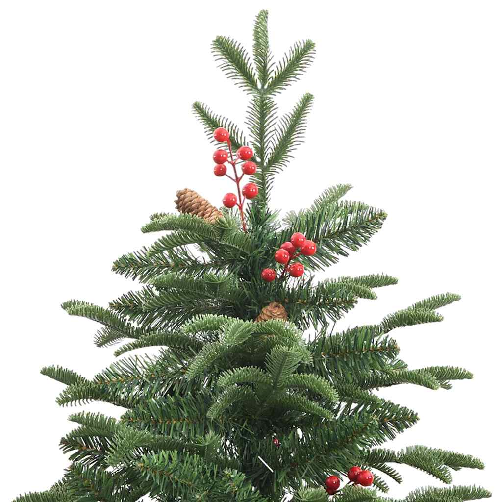 Umjetno božićno drvce Zelena 240 cm PVC i Metal i Plastika