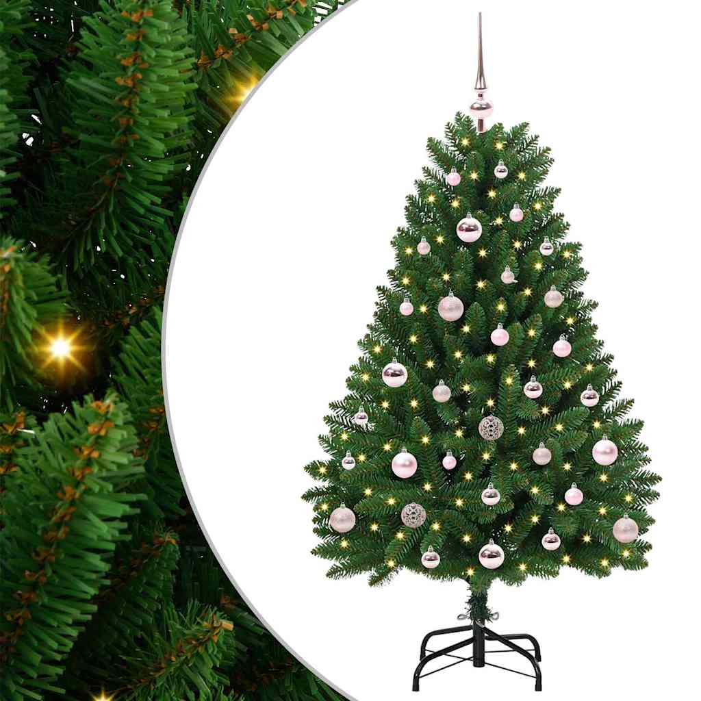 Umjetno božićno drvce Zelena 120 cm PVC i metal
