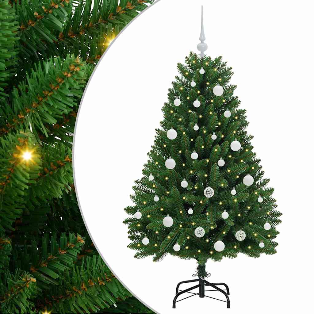 Umjetno božićno drvce Zelena 150 cm PVC i metal