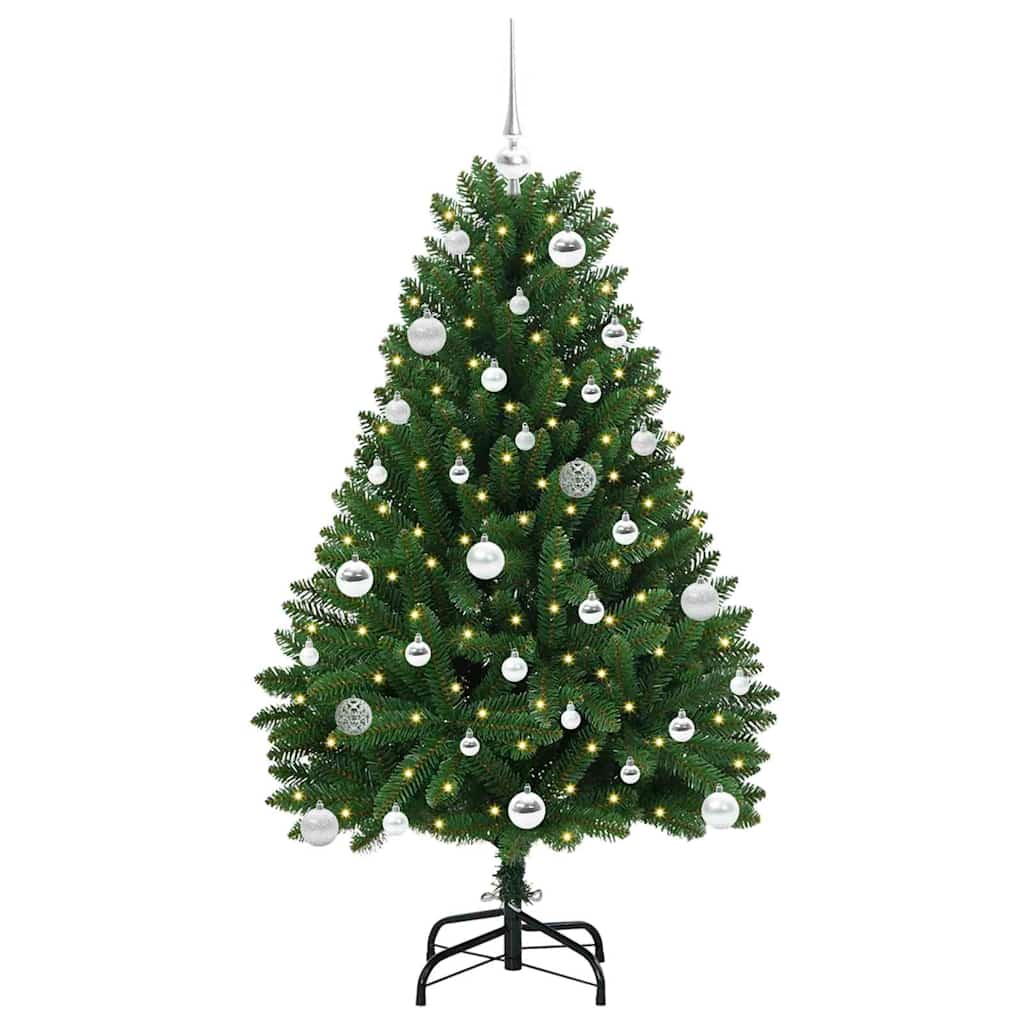 Umjetno božićno drvce Zelena 150 cm PVC i metal