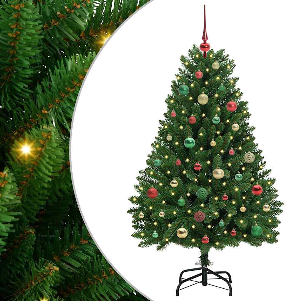 Umjetno božićno drvce Zelena 150 cm PVC i metal