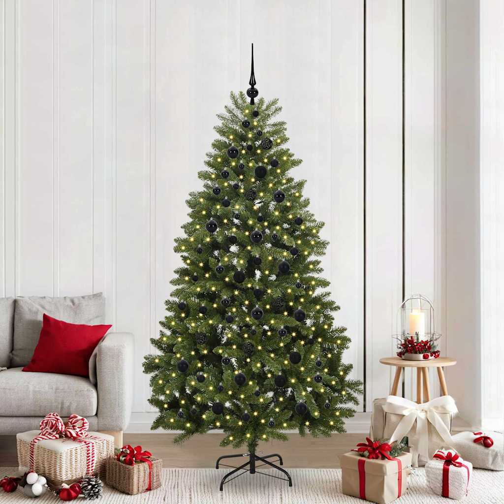 Umjetno božićno drvce Zelena 210 cm PVC i metal