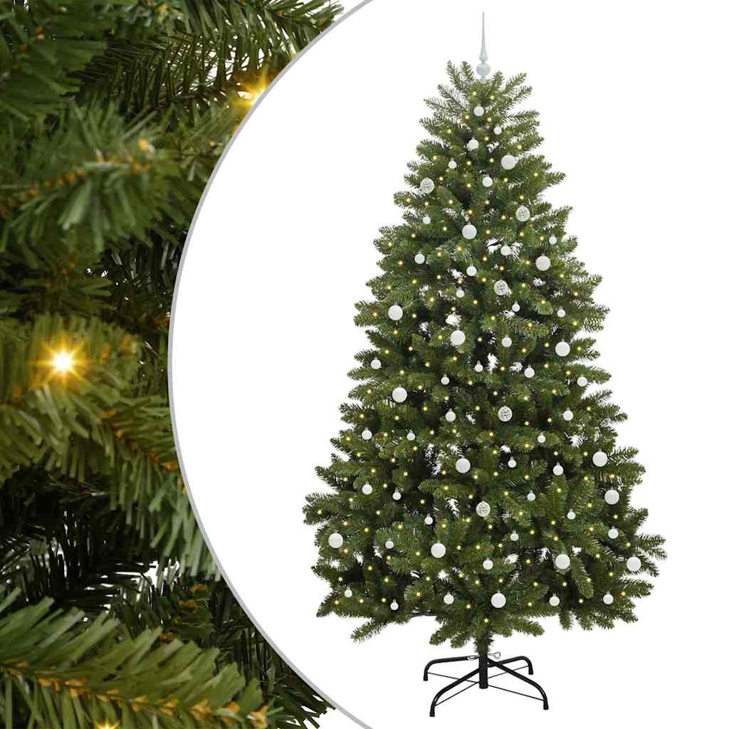 Umjetno božićno drvce Zelena 240 cm PVC i metal