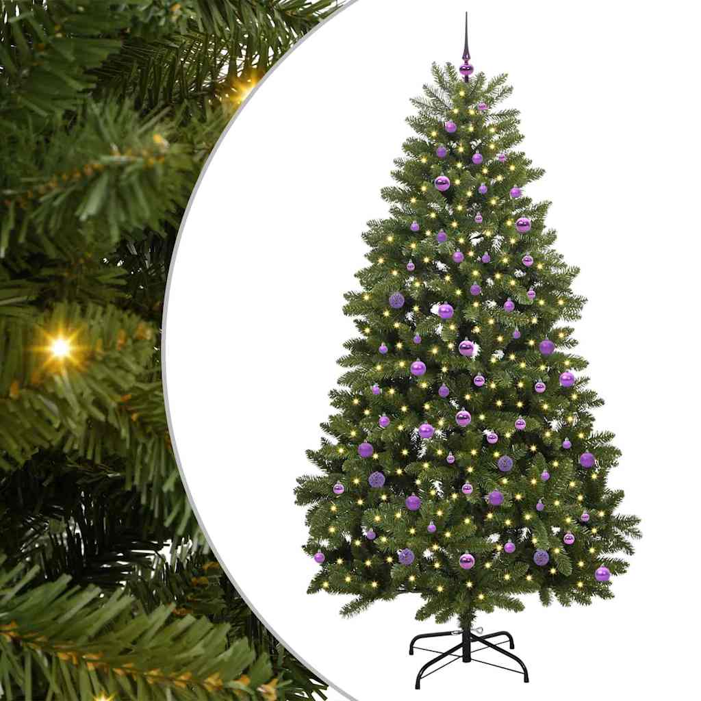 Umjetno božićno drvce Zelena 240 cm PVC i metal