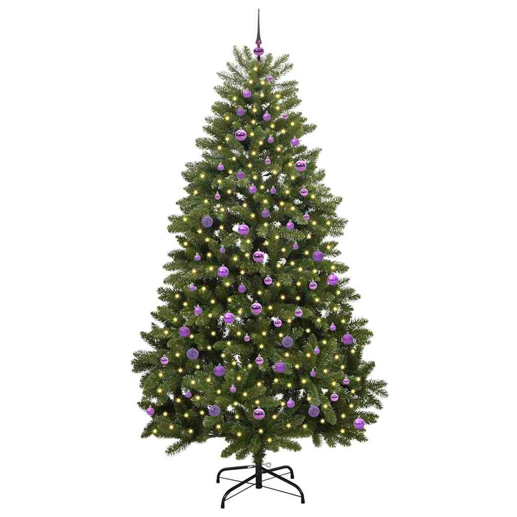 Umjetno božićno drvce Zelena 240 cm PVC i metal