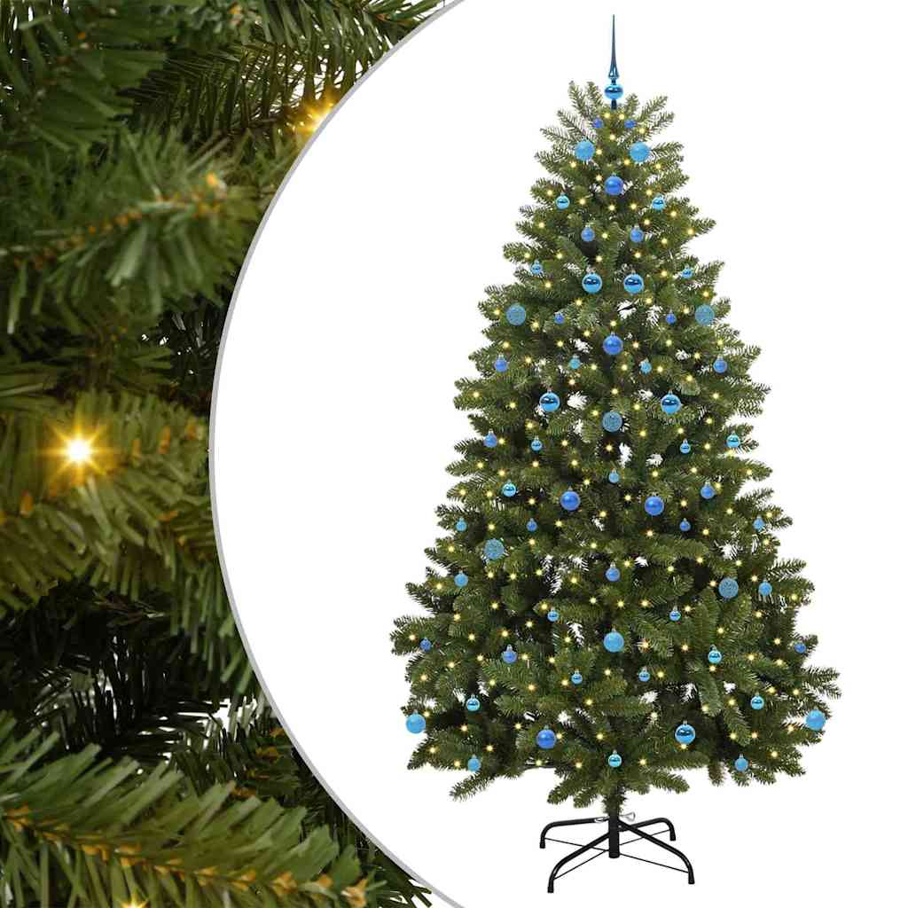 Umjetno božićno drvce 240 cm 300 LED lampica Topla bijela