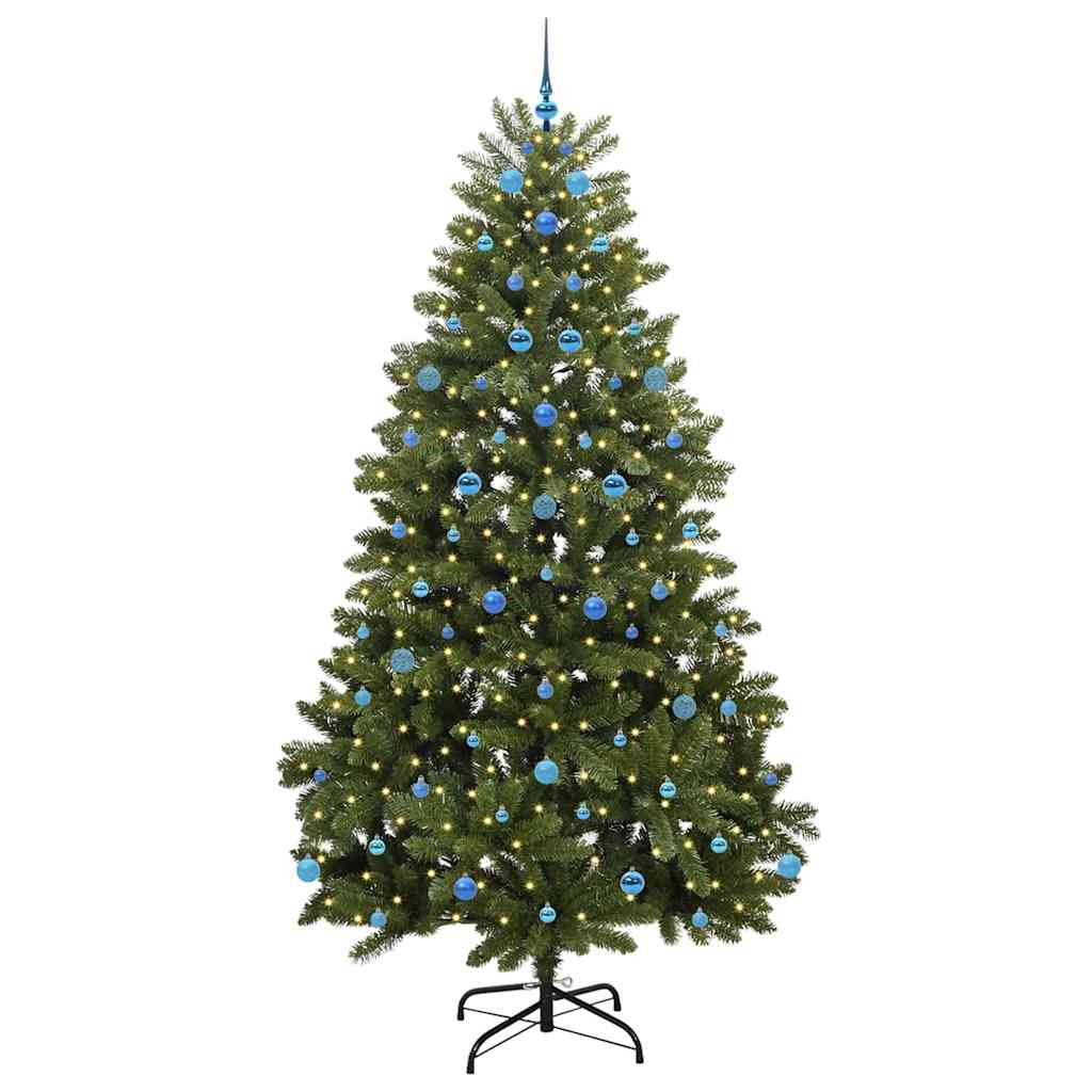 Umjetno božićno drvce 240 cm 300 LED lampica Topla bijela