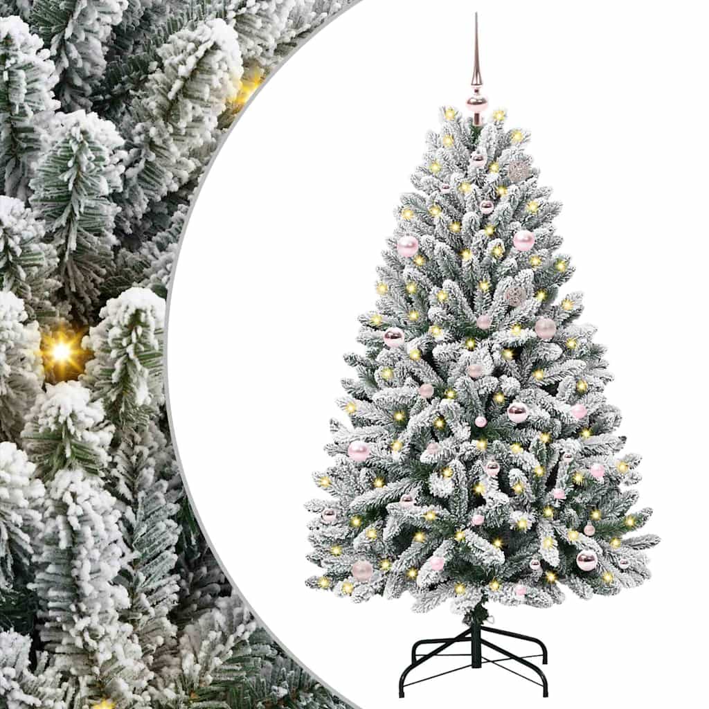 Umjetno božićno drvce 150 cm 150 LED lampica Topla bijela
