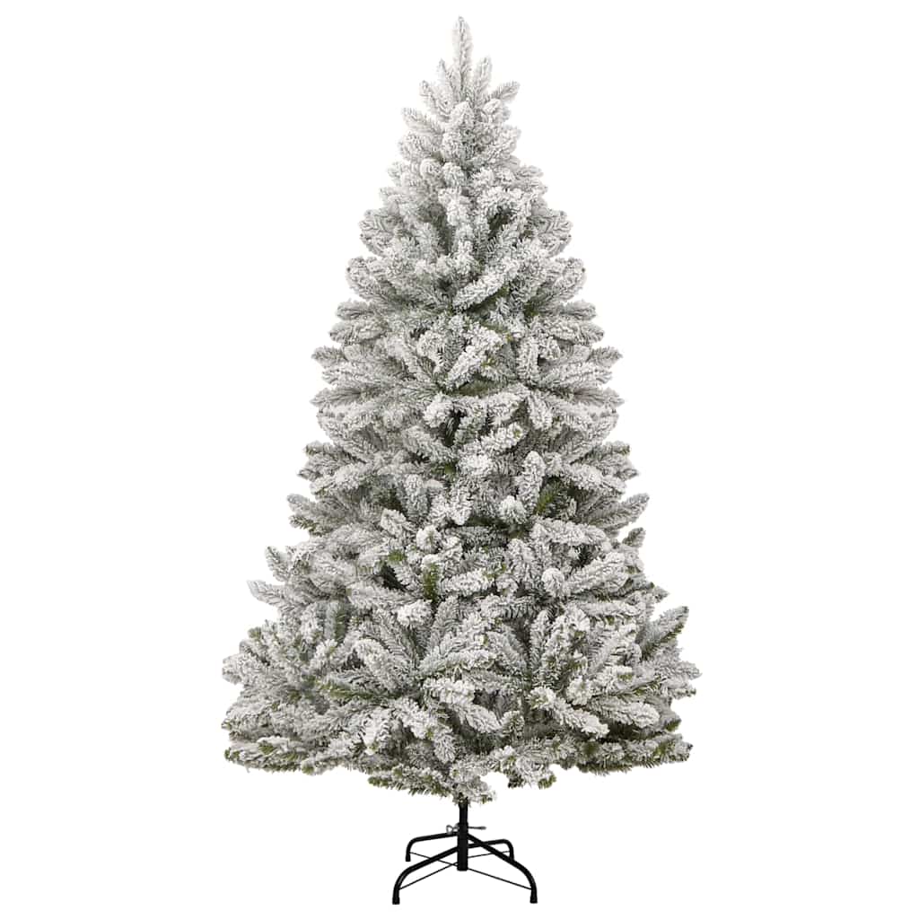 Umjetno božićno drvce Zelena i bijela 240 cm PVC i metal