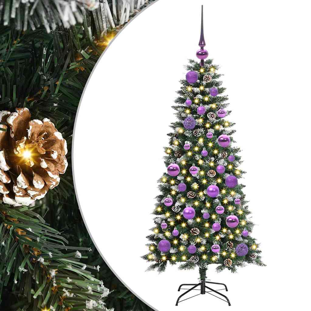 Umjetno božićno drvce Zelena 120 cm PVC, plastika i čelik