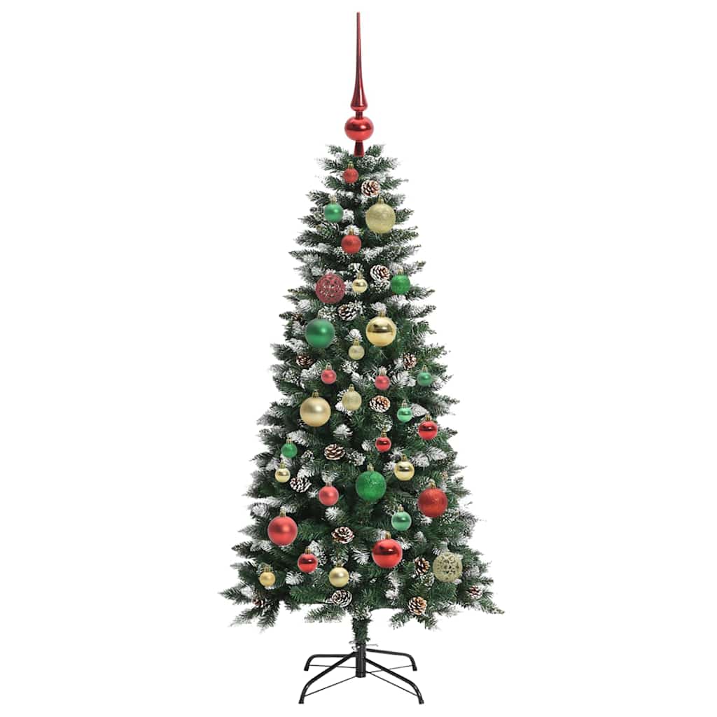 Umjetno božićno drvce Zelena 120 cm PVC, plastika i čelik