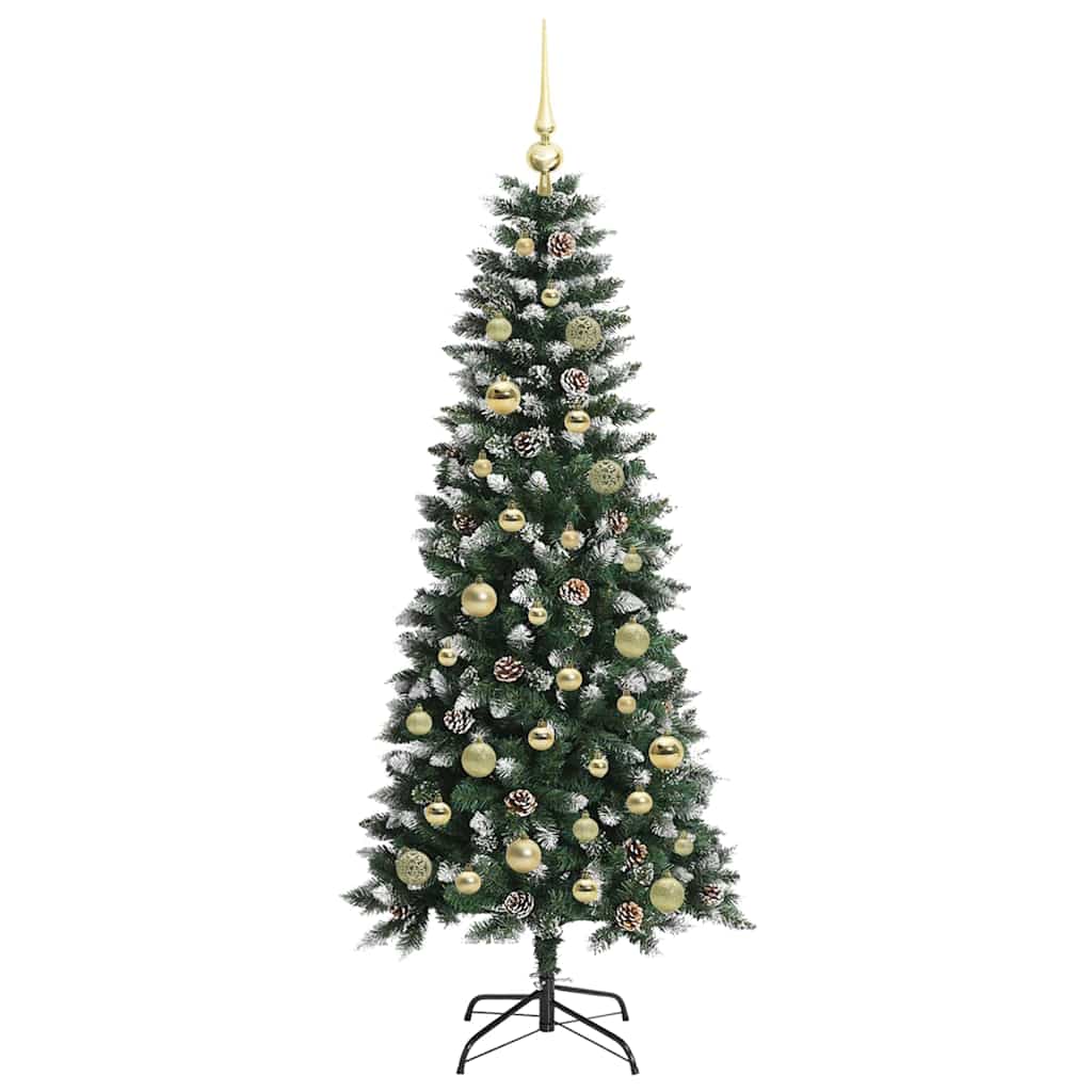 Umjetno božićno drvce Zelena 150 cm PVC, plastika i čelik