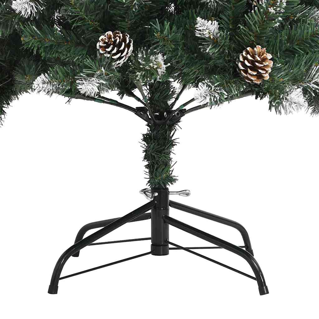 Umjetno božićno drvce Zelena 180 cm PVC, Plastika i Čelik