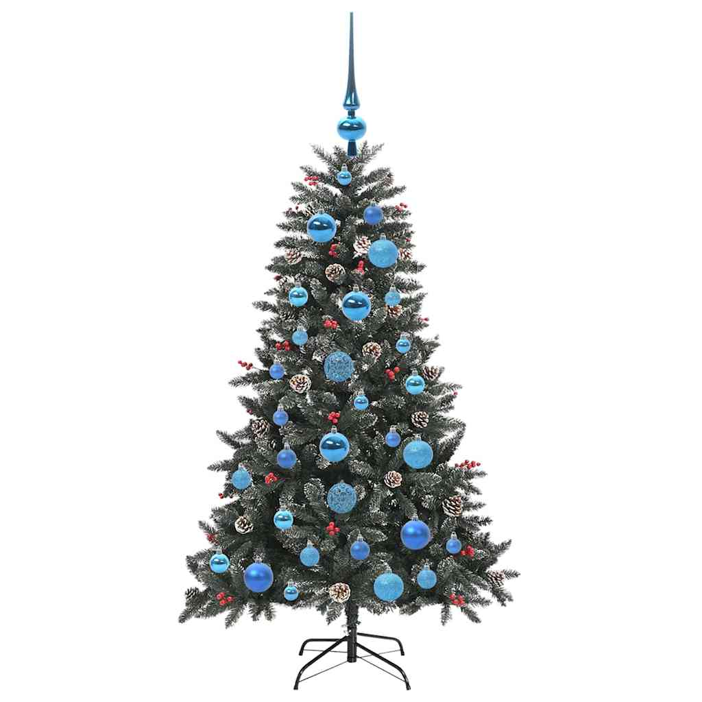 Umjetno božićno drvce Zelena 120 cm PVC, Plastika i Čelik