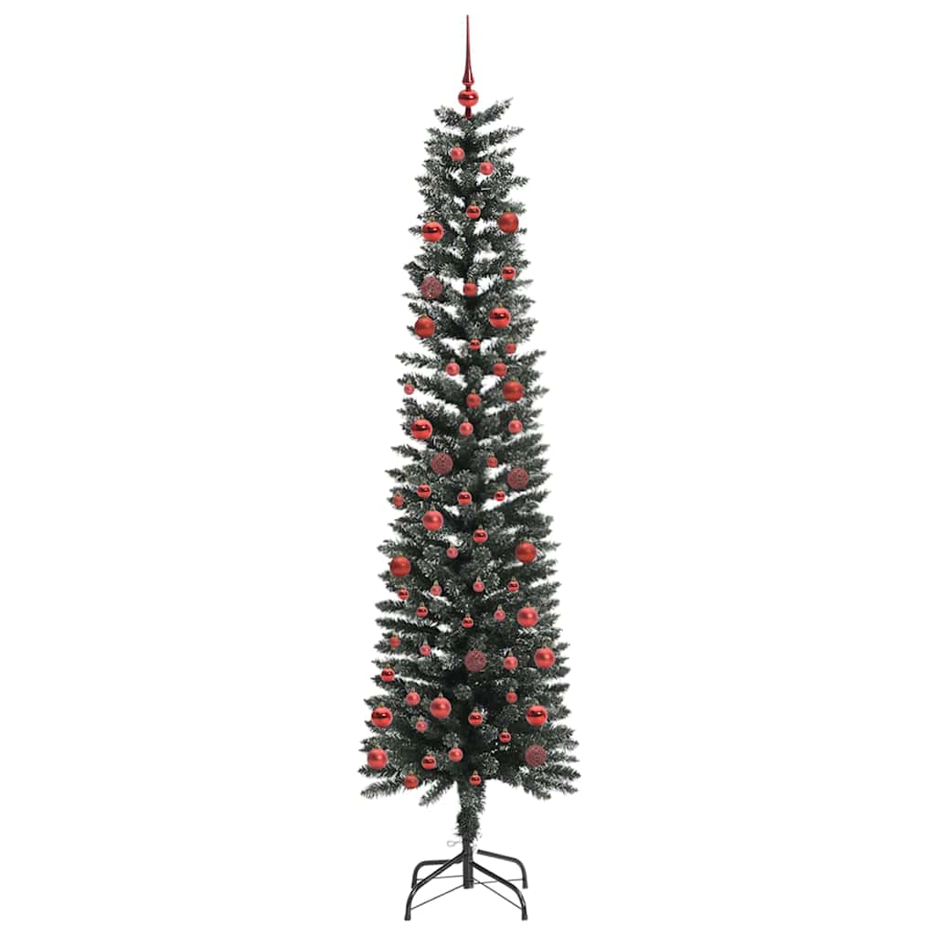 Umjetno božićno drvce Zelena 210 cm PVC, Plastika i Čelik