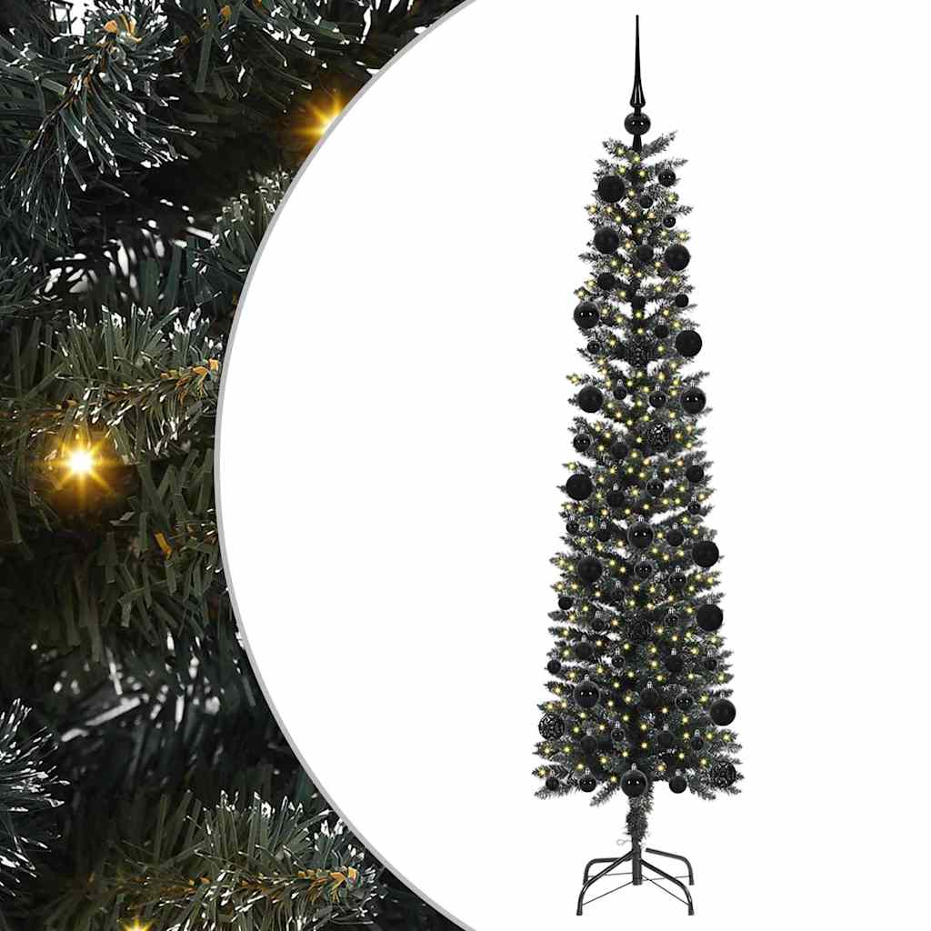 Umjetno božićno drvce Zelena 210 cm PVC, Plastika i Čelik