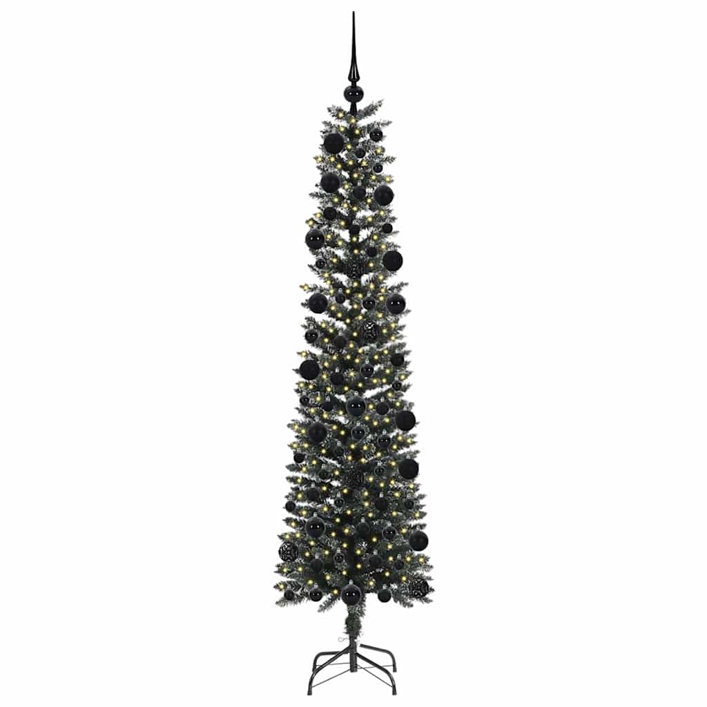 Umjetno božićno drvce Zelena 210 cm PVC, Plastika i Čelik