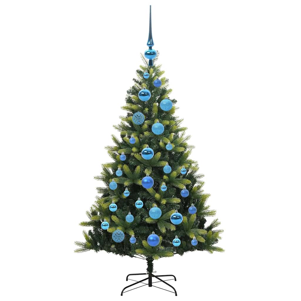Umjetno rasklopivo božićno drvce 150 LED-a Zelena 120 cm