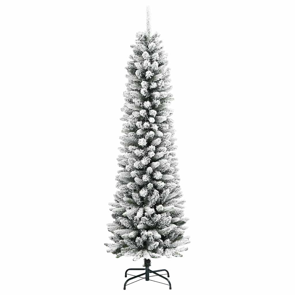 Umjetno božićno drvce Bijelo 150 cm PVC i Metal i Plastika