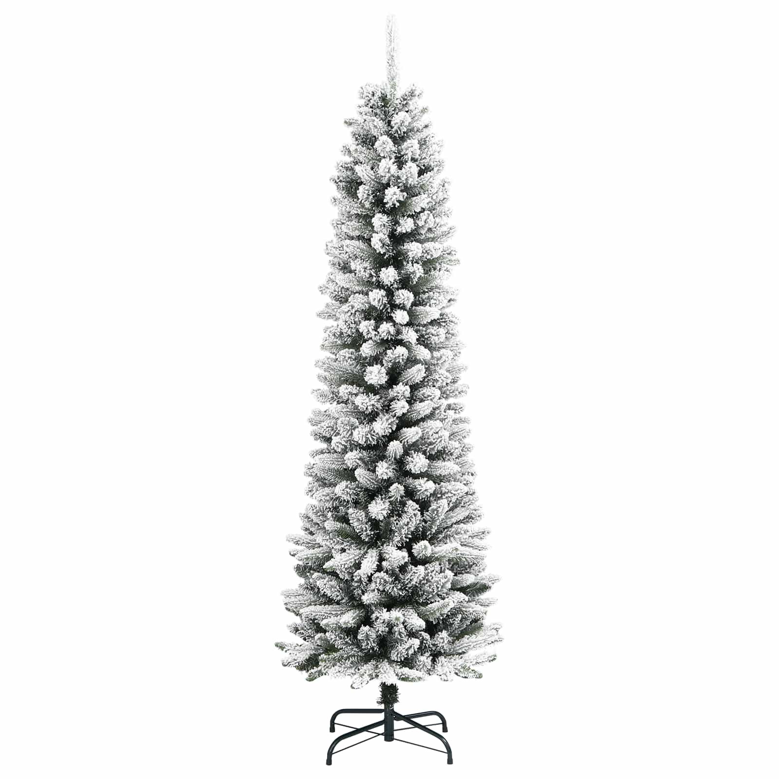 Umjetno božićno drvce Bijelo 150 cm PVC i Metal i Plastika