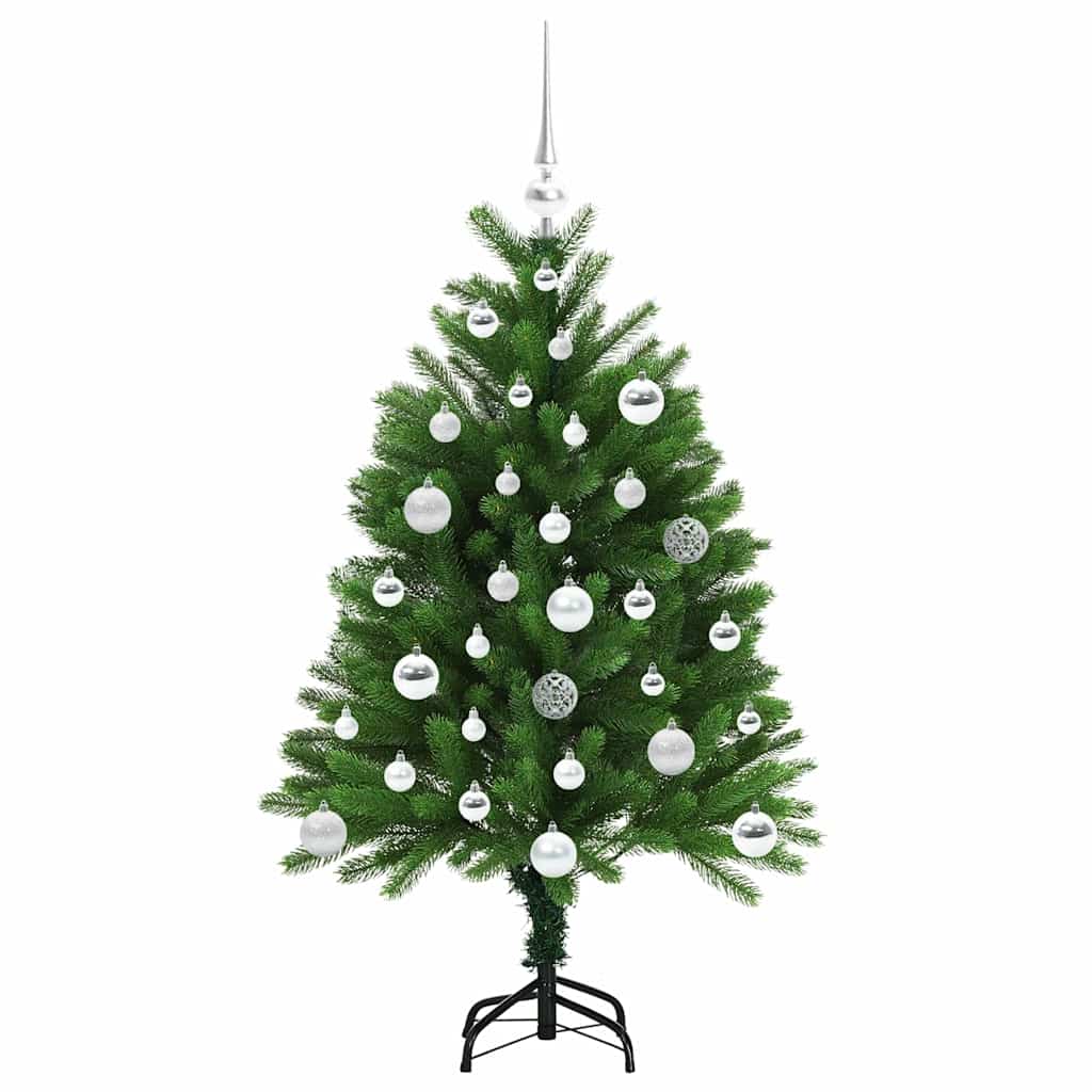 Božićno drvce s 150 LED svjetlima s stalakom Zelena 120 cm PE