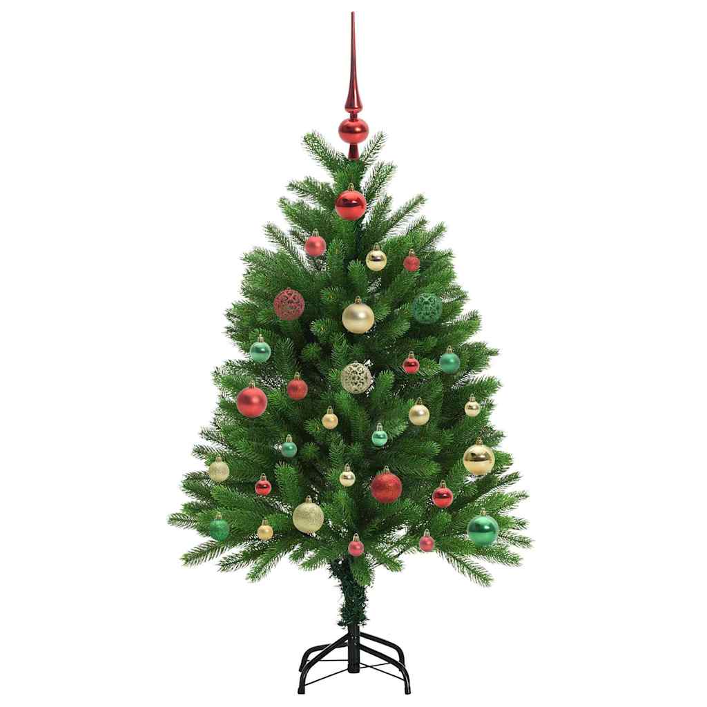 Božićno drvce s 150 LED svjetlima s stalakom Zelena 120 cm PE