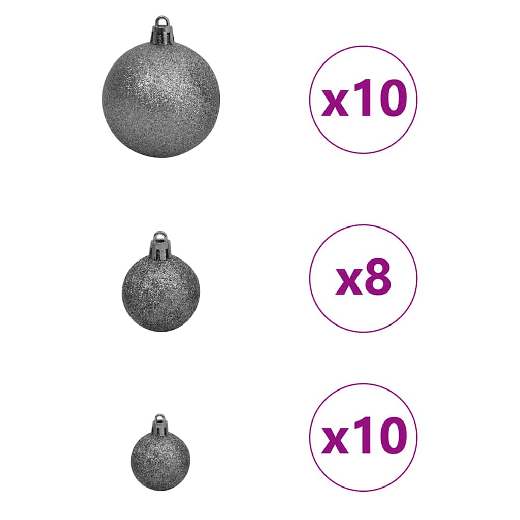 Božićno drvce s 300 LED svjetlima s stalakom Zelena 180 cm PE