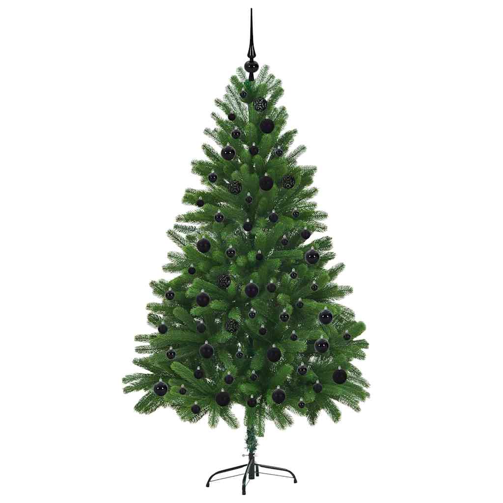 Božićno drvce s 300 LED svjetlima s stalakom Zelena 180 cm PE