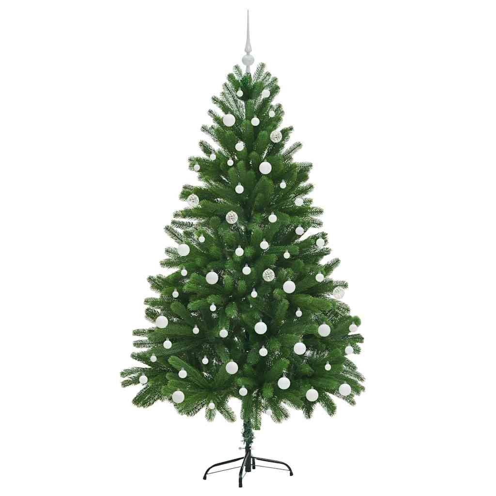 Božićno drvce s 300 LED svjetlima s stalakom Zelena 180 cm PE