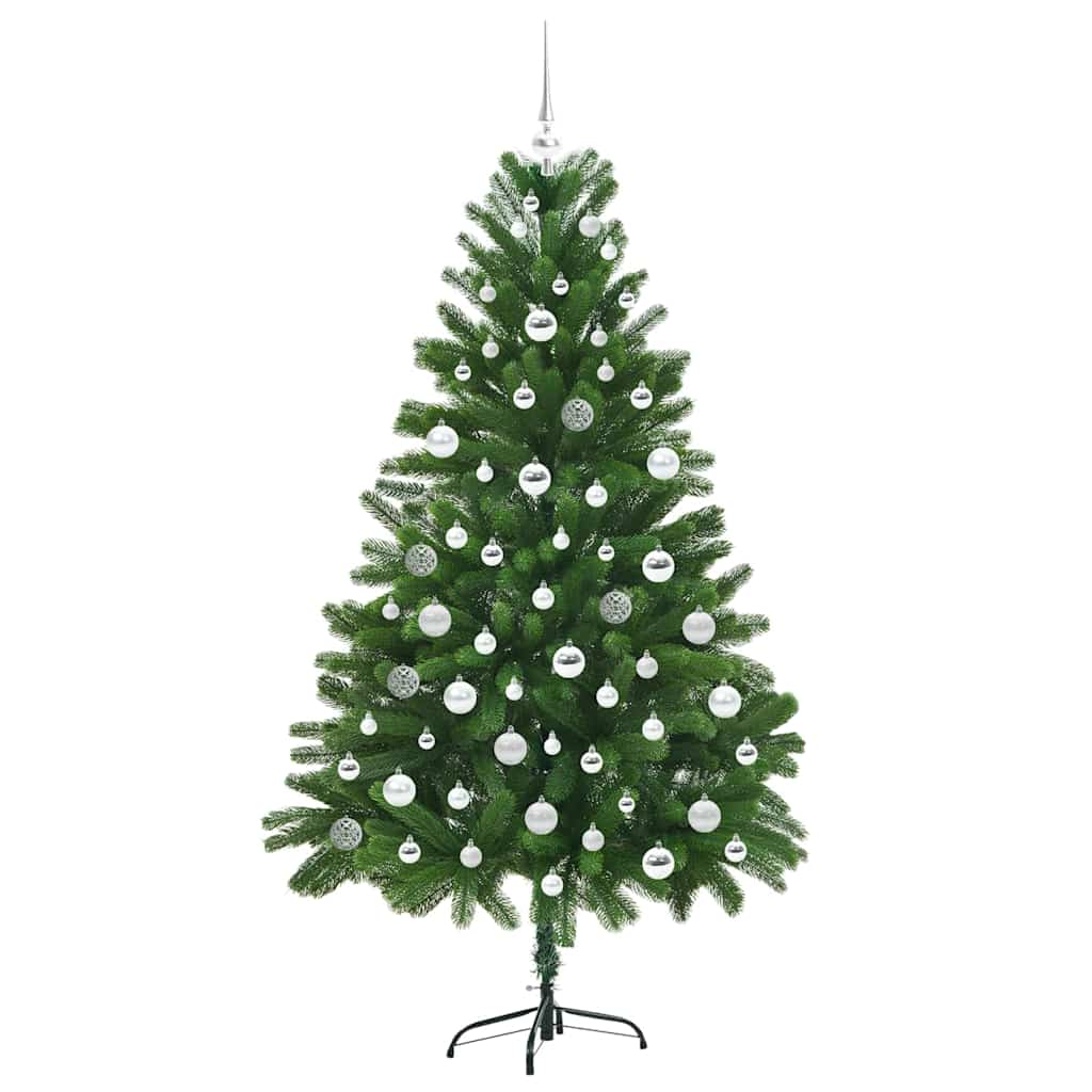 Božićno drvce s 300 LED svjetlima s stalakom Zelena 180 cm PE