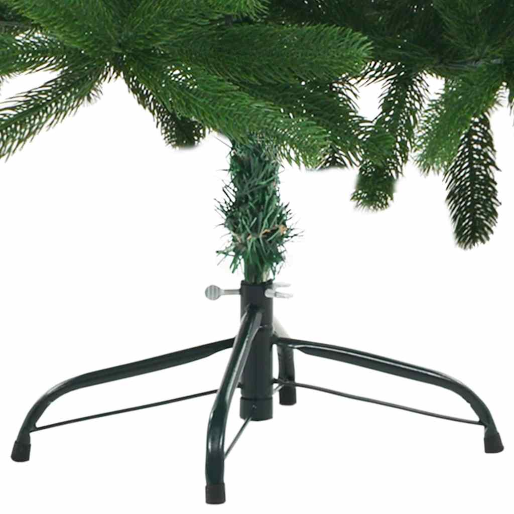 Božićno drvce s 300 LED svjetlima s stalakom Zelena 180 cm PE
